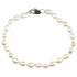 Wit zoetwater parel armband met sterling zilver (925) | Mini