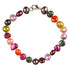 Zoetwater parel armband met veel kleurtjes | set Decorative Bold
