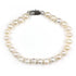 Wit handgeknoopt zoetwater parel armband met sterling zilver | Jeanette