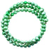 Zoetwater parel wikkelarmband met groene parels | Zen Green