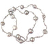 Zoetwater parelketting met grijze parels | Grey Pearl Silver