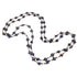 Lange zoetwater parelketting met blauw paarse parels | Ilora