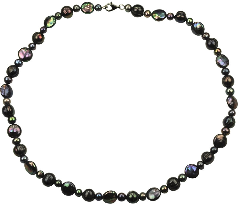 Zoetwater parelketting Peacoin