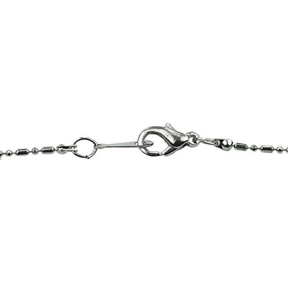 Slotje van zoetwater parelketting met grote witte parel hanger | Shape Pearl