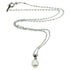 Zoetwater parelketting met witte parel hanger | Parelketting Single Pearl W