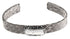 Wit zoetwater parel armband met stras steentjes en grijs leer | Bright Biwa Pearl Grey Leather