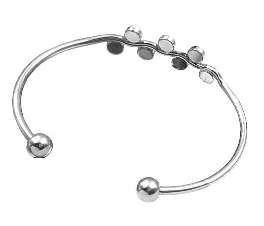 Zoetwater parel armband Lindy Silver