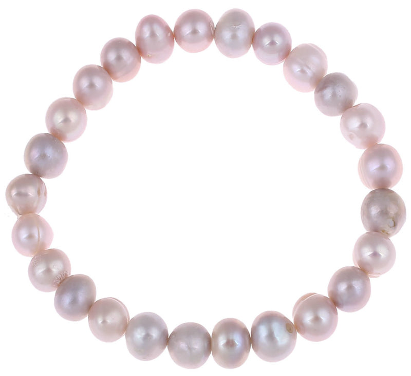 Zoetwater parel armband Pink Pearl