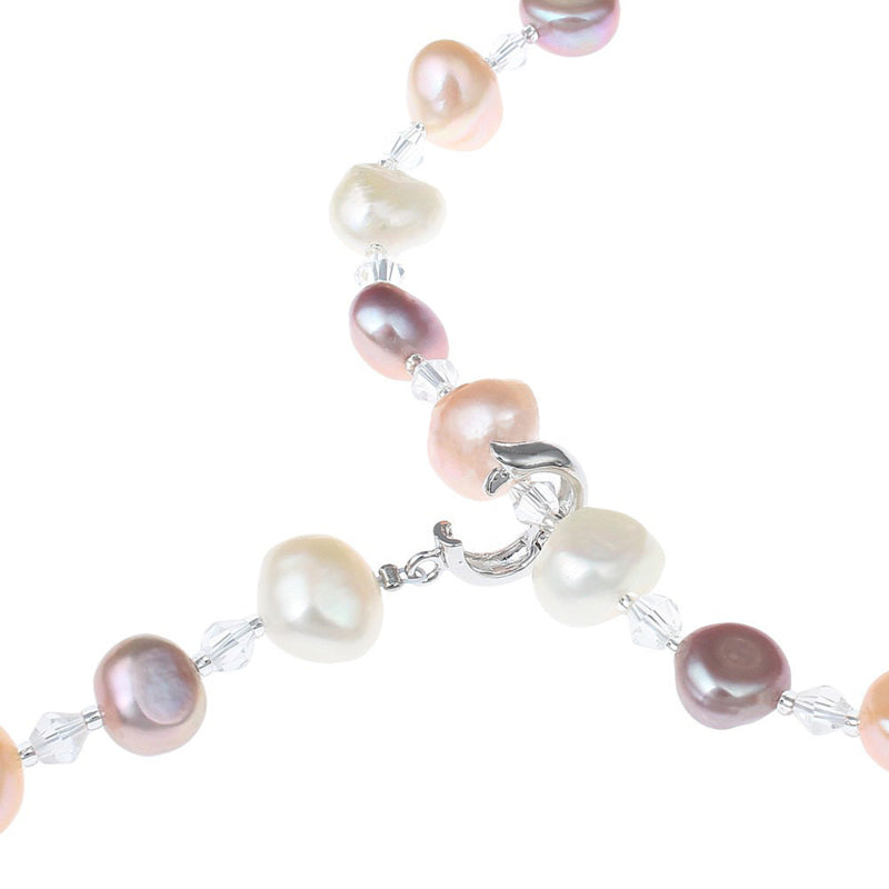 Zoetwater parelketting Adjustable Pearl Soft Colors